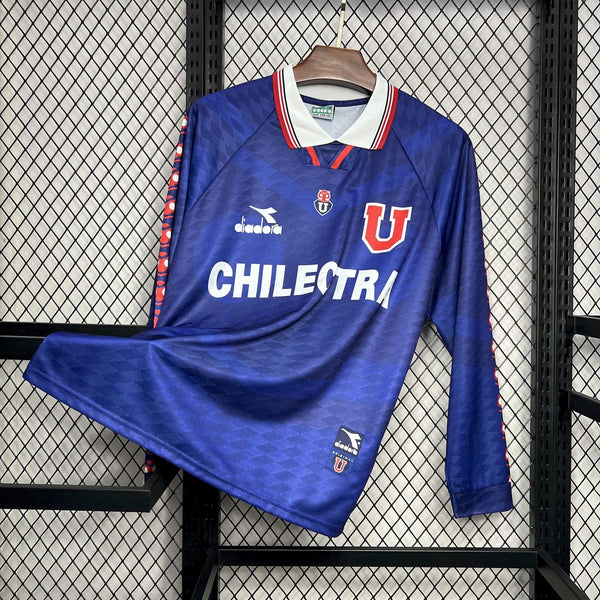 Football Shirt Universidad De Chile Home 96-97 Retro Long Sleeve front