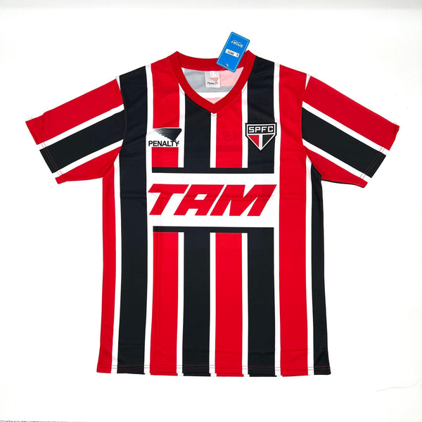 Football Shirt Sao Paulo Away 91-93 Retro front