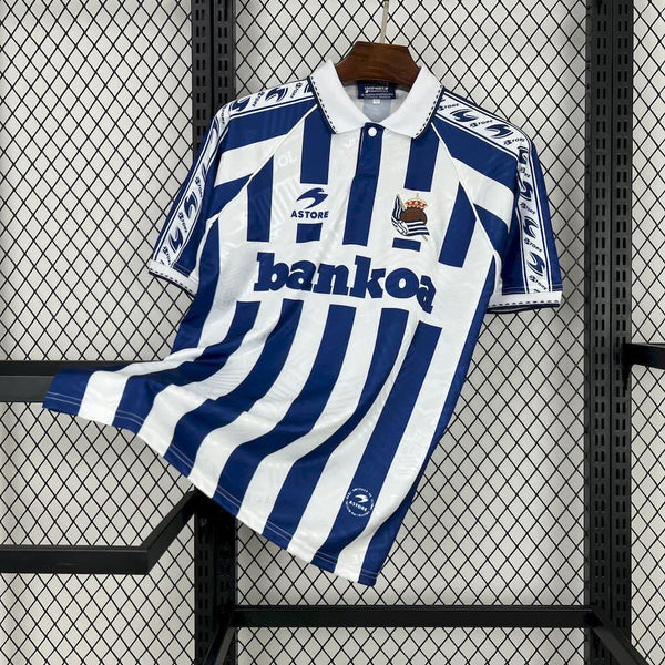 Football Shirt Real Sociedad Home 94-95 Retro front