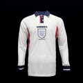 Football Shirt England Home 1998 Long Sleeve front