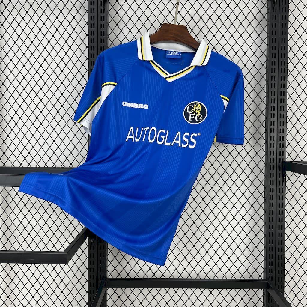 Football Shirt Chelsea Home 97-99 Retro front