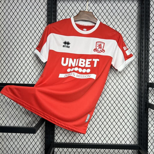 Football Shirt Middlesbrough Home 24-25 front