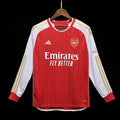 Football Shirt Arsenal Home 23-24 Long Sleeve front