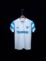 Football Shirt Olympique Marseille Home 90-91 Retro front