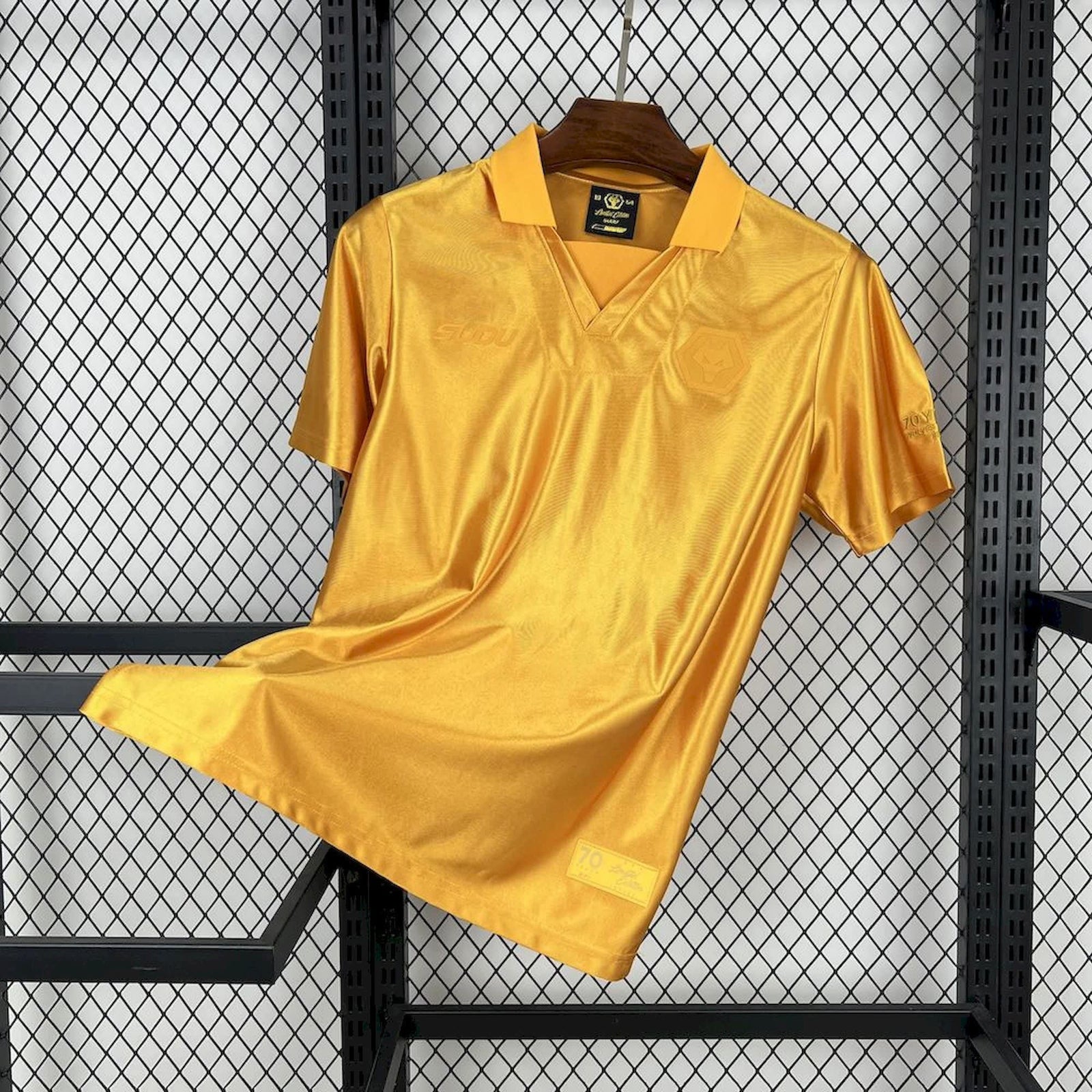 Football Shirt Wolverhampton Wanderers 70th Anniversary 25-26 front