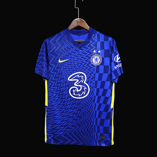 Football Shirt Chelsea FC Home 21-22 European Champion front