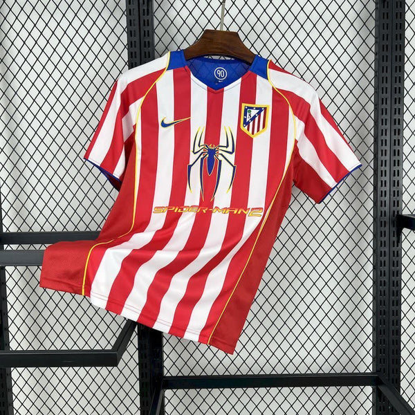 Football Shirt Atletico Madrid Home 04-05 Retro front