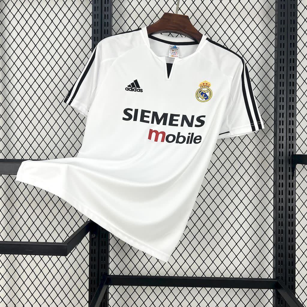 Football Shirt Real Madrid Home 03-04 Retro front