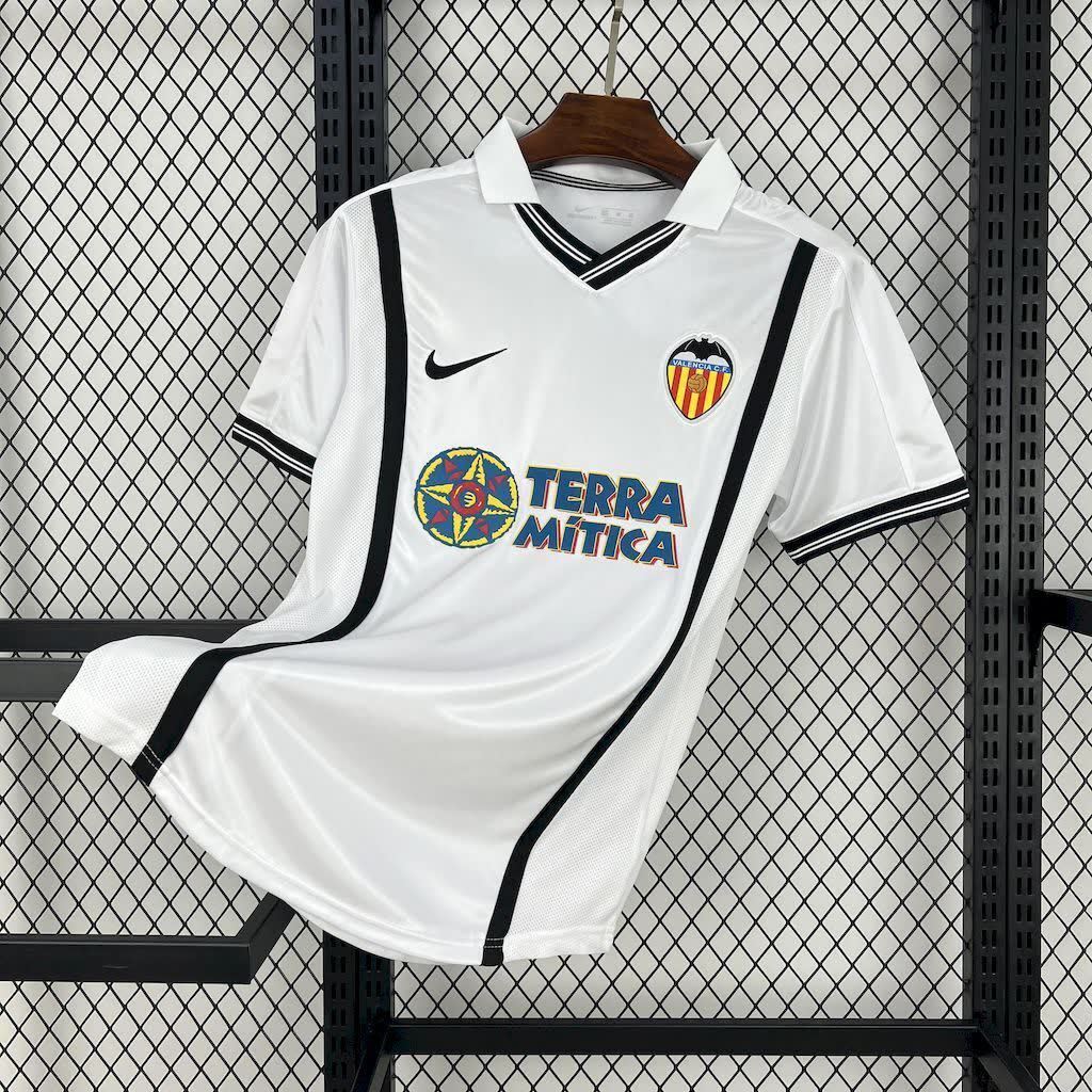 Football Shirt Valencia CF Home 00-01 Retro front