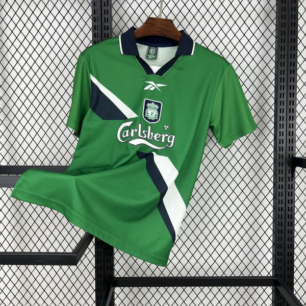Football Shirt Liverpool FC Away 99-00 Retro front