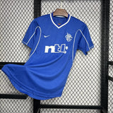 Football Shirt Rangers Home 99-01 Retro front
