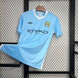 Football Shirt Manchester City Home 11-12 Retro front