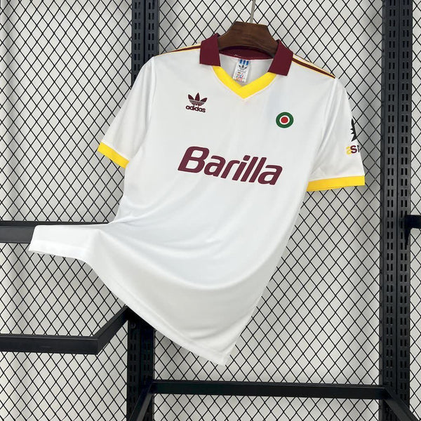 Football Shirt AS Roma Away 91-92 Retro front