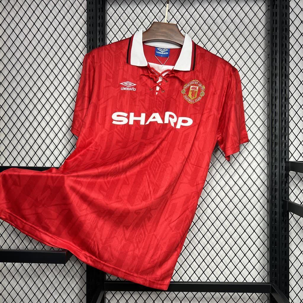 Football Shirt Manchester United Home 94-95 Retro front