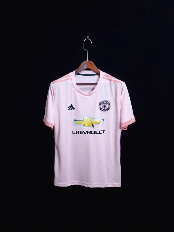 Football Shirt Manchester United Pink 18-19 Away front