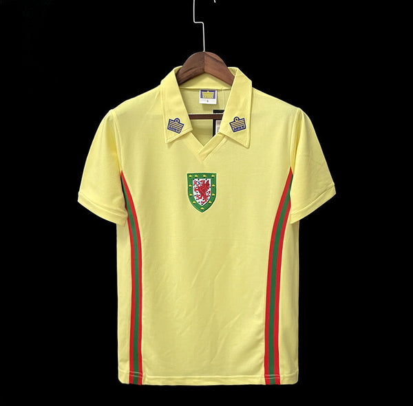 Football Shirt Wales Away 76-79 Retro front