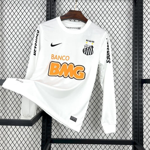 Football Shirt Santos FC Home 11-12 Long Sleeve front