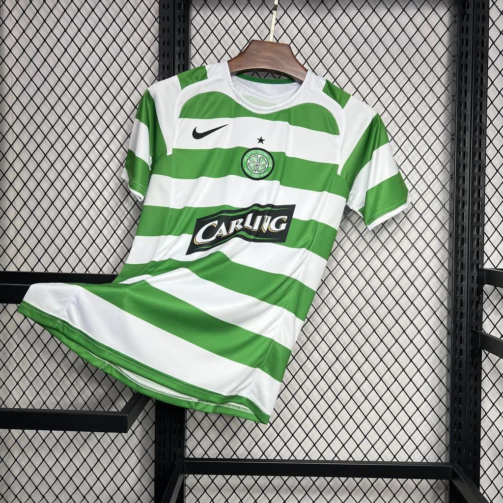 Football Shirt Celtic FC Home 05-06 Retro front