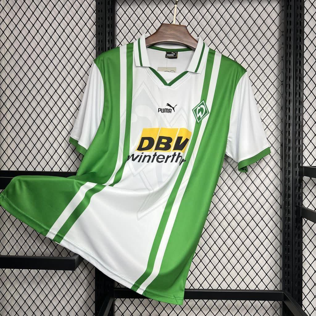 Football Shirt Werder Bremen Home 96-97 Retro front