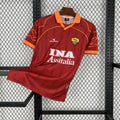 Football Shirt AS Roma Home 99-00 Retro front