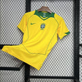 Football Shirt Brazil Home 04-05 Retro front