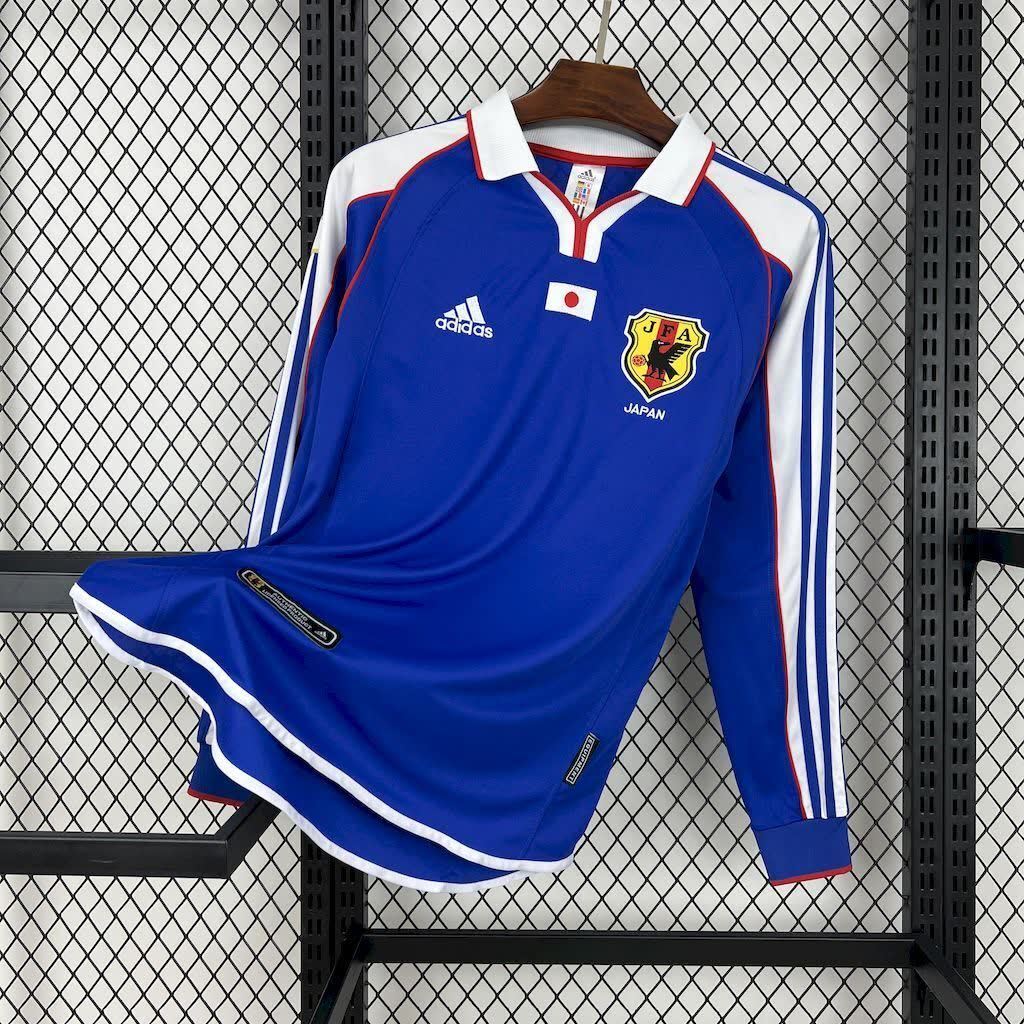 Football Shirt Japan Home 00-01 Long Sleeves Retro front