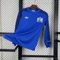 Football Shirt Manchester United Blue Retro 24-25 Long Sleeves front