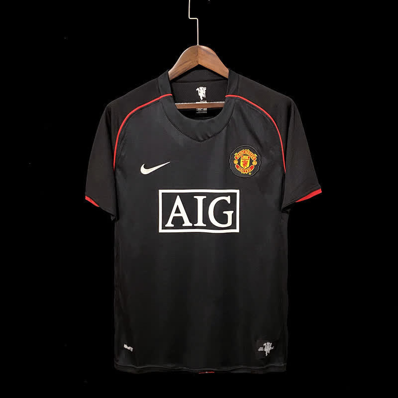 Football Shirt Manchester United Away 07-08 Retro front