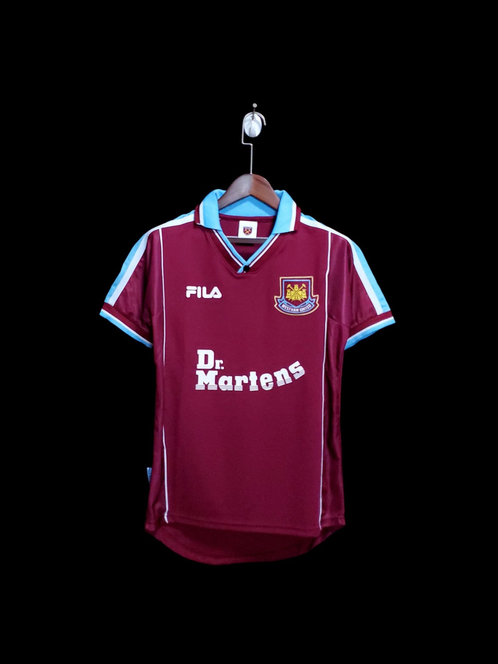 Football Shirt West Ham United Home 99-01 front