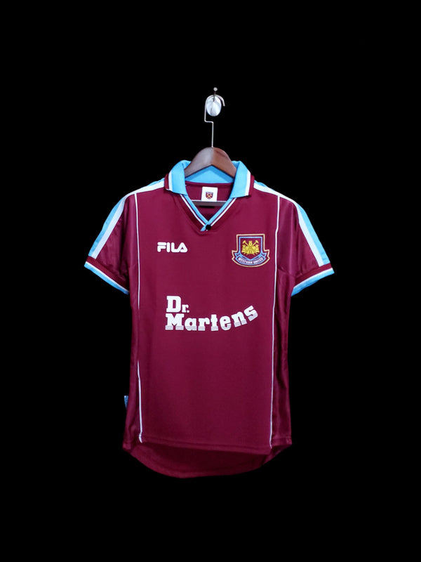 Football Shirt West Ham United Home 99-01 front