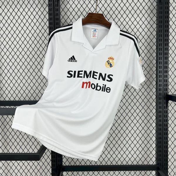 Football Shirt Real Madrid Home 02-03 Retro front