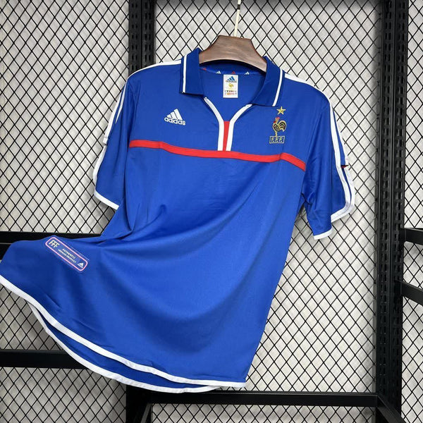 Football Shirt France Home 2000 Retro front