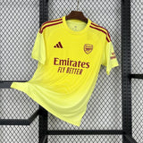 Football Shirt Arsenal Goalkeeper 25-26 Yellow front