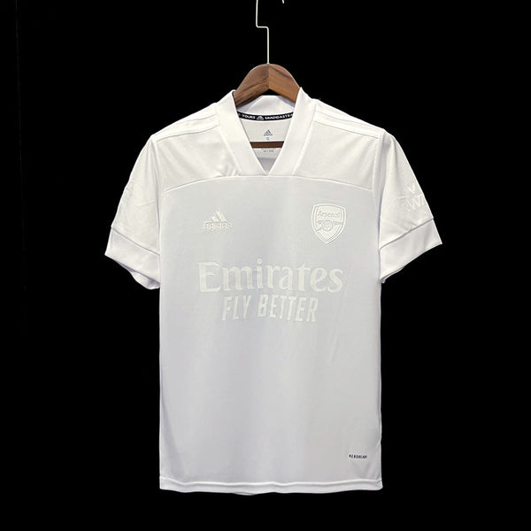 Football Shirt Arsenal All White 21-22 front