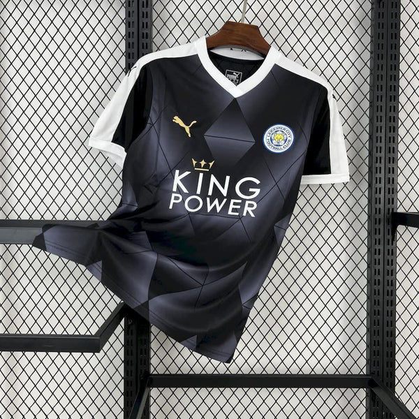 Football Shirt Leicester City Away 15-16 Retro front