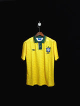 Football Shirt Brazil Home 91-93 front