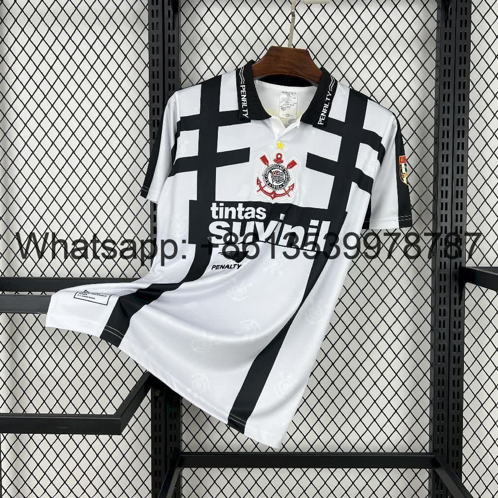 Football Shirt Corinthians Home 95-96 Retro front