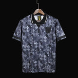 Football Shirt England Black Retro 90-91 front