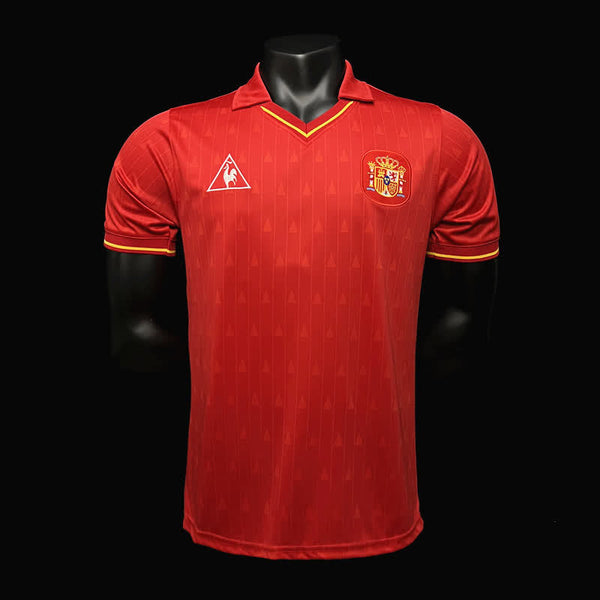 Football Shirt Spain Home 88-91 Retro front