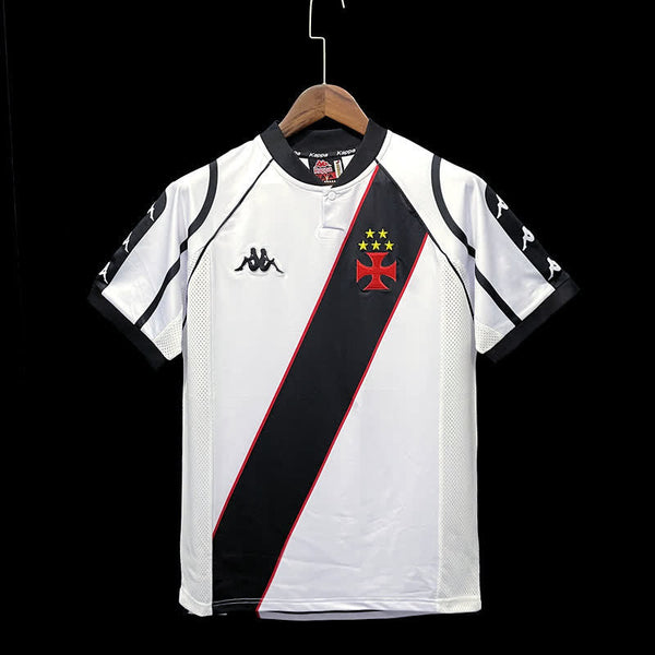 Football Shirt Vasco da Gama White Retro 02-03 front