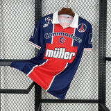Football Shirt Paris Saint-Germain Home 91-92 Retro front