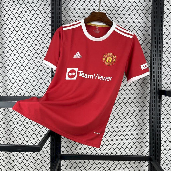 Football Shirt Manchester United Home 21-22 Retro front