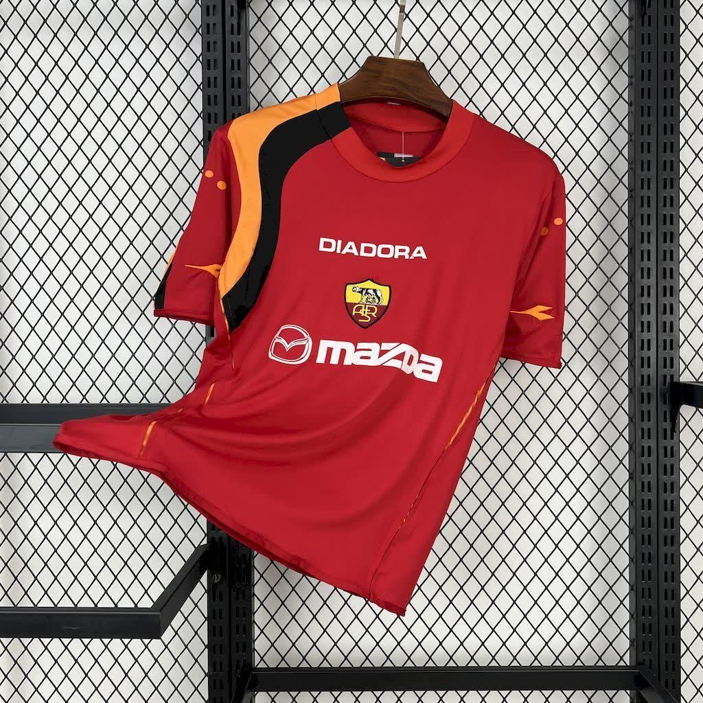 Football Shirt AS Roma Home 04-05 front