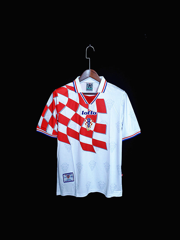 Football Shirt Croatia Home 1998 Retro front