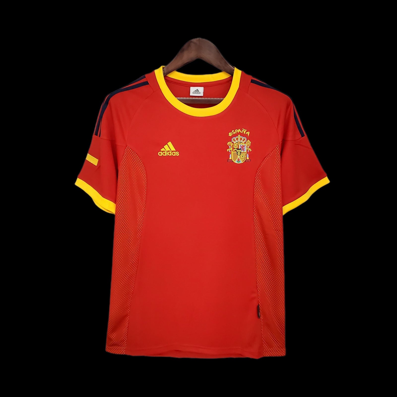 Football Shirt Spain Home 02-03 Retro front