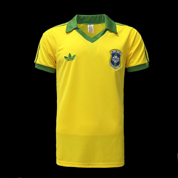 Football Shirt Brazil Home 78-79 front