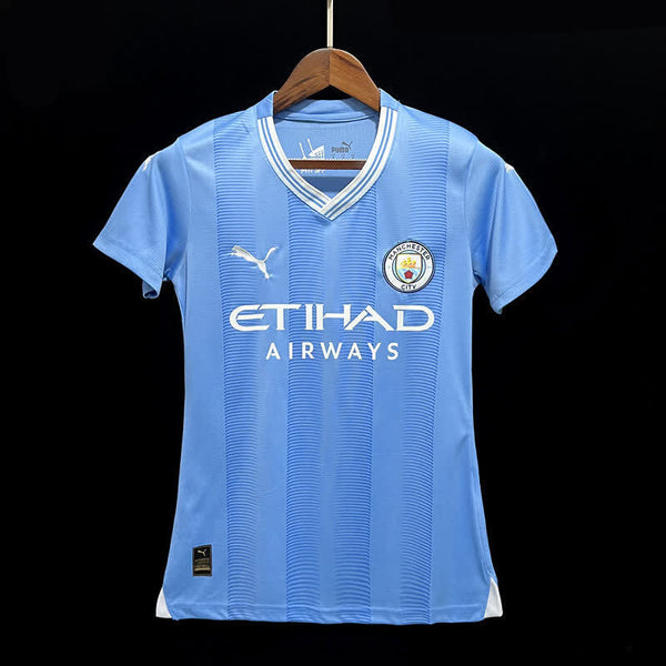 Football Shirt Manchester City Home 23-24 Women front