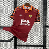 Football Shirt AS Roma Home 98-99 Retro front