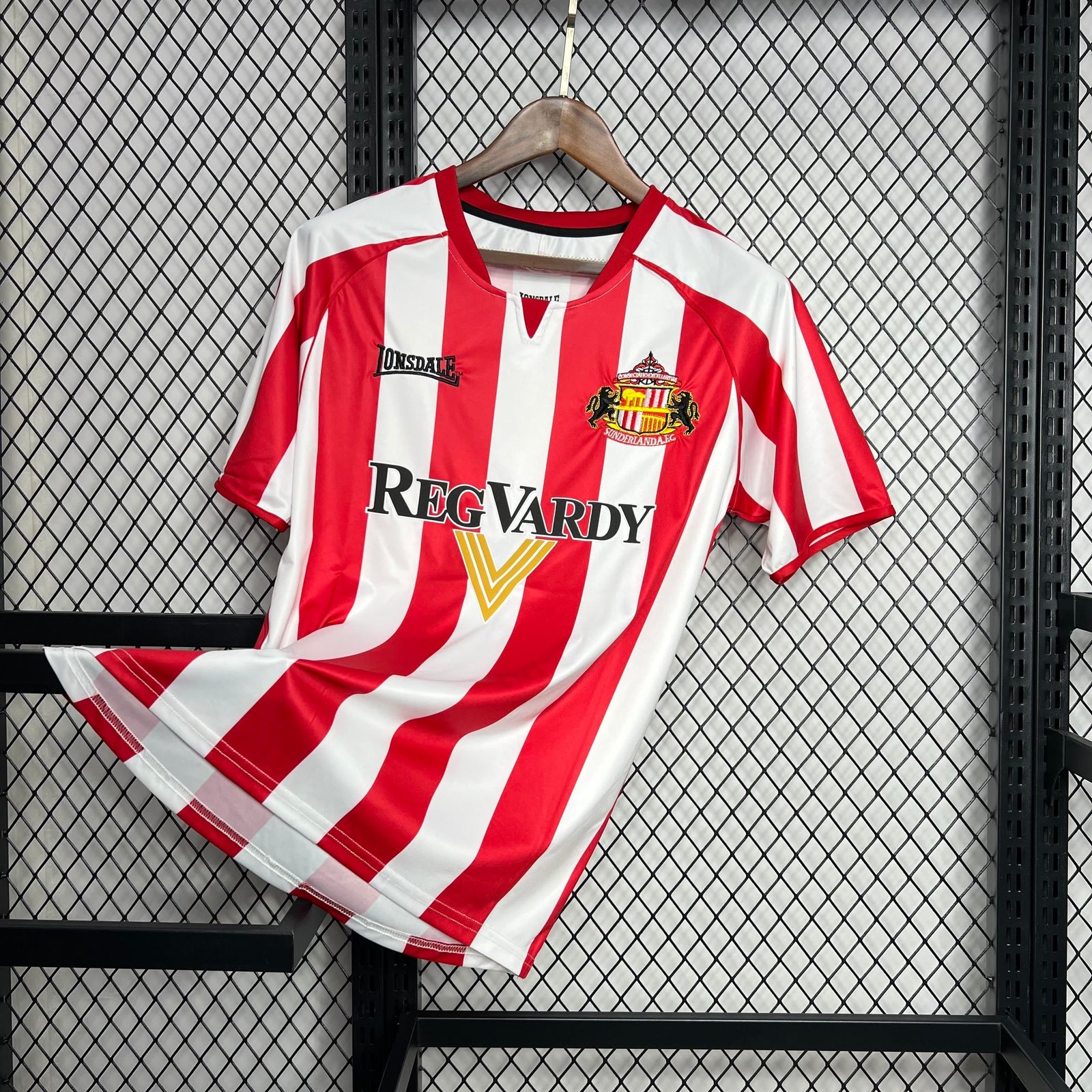 Football Shirt Sunderland AFC Home 05-06 Retro front