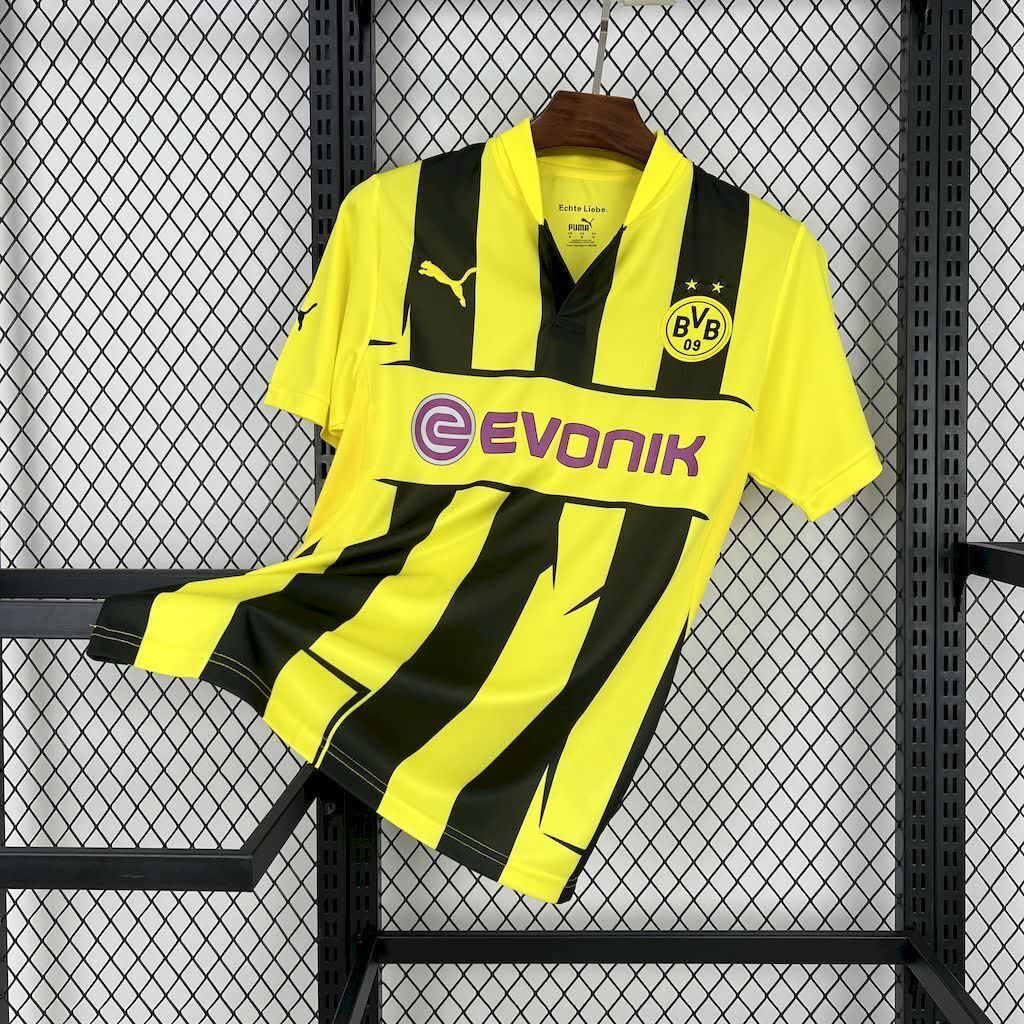 Football Shirt Borussia Dortmund Home 12-13 Retro front
